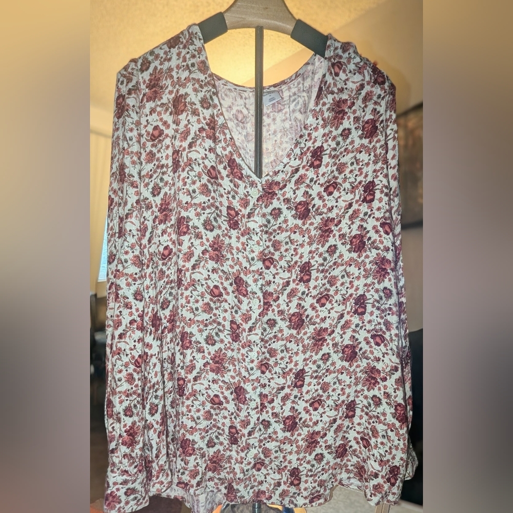 Floral V-Neck Dress